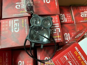 Luces <span class=keywords><strong>de</strong></span> Conducción Mini <span class=keywords><strong>de</strong></span> Doble Color Blanco y Amarillo Devil Eyes, Luz Antiniebla para Motocicleta <span class=keywords><strong>de</strong></span> 50w, Foco <span class=keywords><strong>de</strong></span> 12v para Motocicleta - Product Image 4