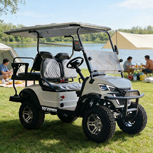 Potente Carro de Golf Eléctrico de 72V y 4 Asientos para Campos de Golf y Clubes Campestres - Product Image 1