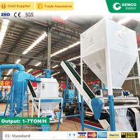 GEMCO Equipement commercial de broyage d'aliments pour volailles Usine de traitement d'aliments pour animaux à vendre