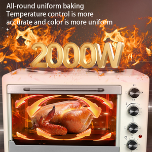 <span class=keywords><strong>Four</strong></span> à toaster électrique 56L, portable, grand format, pour la <span class=keywords><strong>cuisson</strong></span> à domicile, <span class=keywords><strong>four</strong></span> <span class=keywords><strong>encastrable</strong></span> avec <span class=keywords><strong>plaque</strong></span> chauffante - Product Image 4