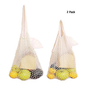 Tự Do Mua Sắm Sinh Thái Rau Lưới Chuỗi Bao Bì Net Cho Trái Cây Tái Sử Dụng Bông <span class=keywords><strong>Cotton</strong></span> Hữu Cơ Sản Phẩm Túi - Product Image 2