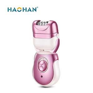 <span class=keywords><strong>Rasoir</strong></span> électrique à trois lames pour femme, accessoire de toilettage à manche Long, pour les jambes, avec étiquette privée - Product Image 4