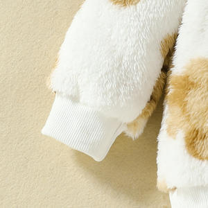 Nouveauté 2023 Sweat à capuche imperméable à motif de dessin animé chaud en fausse fourrure pour bébés garçons et filles en <span class=keywords><strong>hiver</strong></span> - Product Image 6