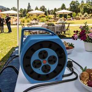 Enrollador de Cable Retráctil Personalizable de 4 Tomas con 4 Puertos USB, Clasificación de 13A, Tipo de Extremo Hembra IEC a Macho BS - Product Image 2