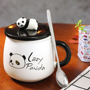 Seaygift-tazas de agua para niños, tazas de panda para viajes, dibujos animados, <span class=keywords><strong>3d</strong></span> - Product Image 2