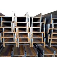 Poutres en acier laminé à chaud de type H à large bordure américaines W6X12/W6X16/W6X15/W6X20, qualité ASTM A36/A992/A572-50 pour usage scolaire et commercial