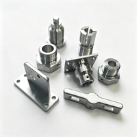 Pièces métalliques de précision CNC à prototype rapide 3/4/5 axes, pièces usinées et tournées en alliage d'aluminium personnalisées, services d'usinage CNC