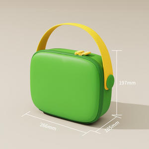 Sac de maquillage <span class=keywords><strong>en</strong></span> silicone de grande taille certifié par la FDA, imperméable, couleurs tendance, facile à nettoyer, organiseur de cosmétiques pour les voyages et l'usage quotidien - Product Image 2