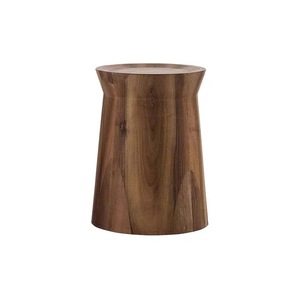 Modern Weather-resistant Teak <b>Outdoor</b> <b>Side</b> <b>Table</b> Set for Hotel Garden Poolside Villa hotel Patio Use - Product Image 1
