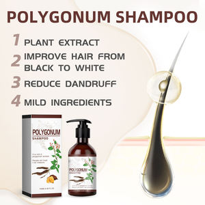 Polygonum Multiflorum Hair Growth Shampooing pour favoriser la croissance des <span class=keywords><strong>cheveux</strong></span> Élimine la saleté Détoxifie sans sulfate pour femmes et hommes - Product Image 3