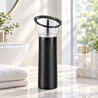 Nettoyeur d'oreilles électrique pliable, kit portable pour enlever le cérumen avec 4 réglages de pression, IPX6, pour les voyages