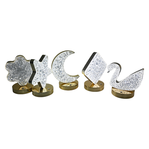Herstellerdirektverkauf Schreibtischlampe Stern-Mond-Tischlampe Kindergeburtstags-Geschenk Luxuriöse Touch-Dekorations-Nachtlampe - Product Image 5