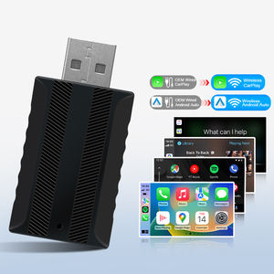 Adaptateur USB Type-C universel filaire vers sans fil <span class=keywords><strong>CarPlay</strong></span> et Android Auto avec commande vocale pour iPhone Smart Box - Product Image 2