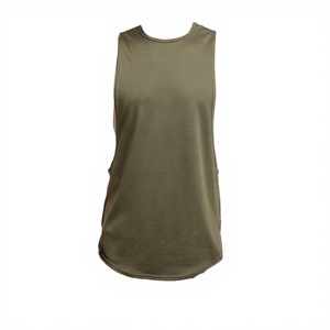 Custom Men Tank Tops Gym Shirt Fitness <b>Stringer</b> <b>Vest</b> Breathable Knitted Cotton Plus Size Workout Running Training Wear Bulk Sale - Product Image 3