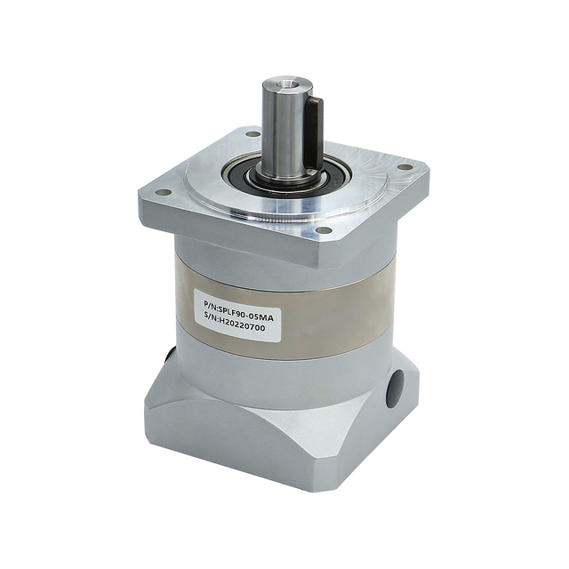 HLTNC SPLF90 High Precision Planetary Gearbox 19mm Shaft Speed Reducer for Nema 34 Stepper & 750W 1KW Servo Motor Robotics