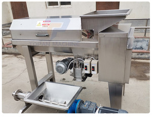 Pressa automatica frantoio uva Destemmer stelo uva macchina da taglio separatore - Product Image 4