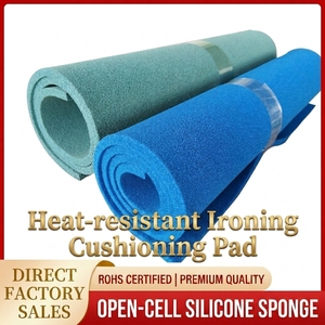 Rouleau d'éponge en silicone perforé, certifié ISO9001 et RoHS, résistant aux hautes températures, pour <span class=keywords><strong>repassage</strong></span> et isolation thermique - Product Image 1