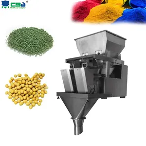 Ground And Whole Coffee Bean Bag Filling Machine Modular 2 Head Linear Weigher Pepper Powder Packaging Machine