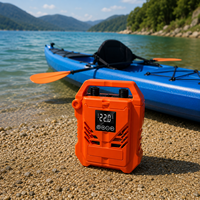 Pompe électrique portable Solenne 22 PSI 12V pour SUP, gonfleur ABS pour lacs et rivières, surf, hommes et femmes