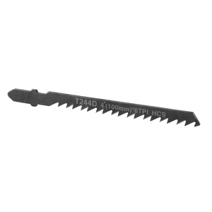 VORAN T244D HCS Stichsägeblatt 100mm 6TPI Hochkohlenstoffstahl T-Schaft Holzschneidblätter-Set für schnelles Kurvenschneiden von Holz - Product Image 5