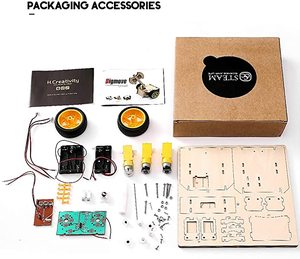 Kit de puzzle en bois pour enfants, jouet éducatif à monter soi-même, ensemble de robots de combat - Product Image 4