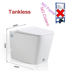 Patè A-370A <span class=keywords><strong>bagno</strong></span> senza serbatoio a forma quadrata wc corto per mini <span class=keywords><strong>bagno</strong></span> salva spazio armadio ad acqua lavabile a impulsi a pavimento wc - Product Image 1