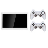 Console de jeu portable QYH XP18 avec écran plat HDTV, résolution 1920x1080, écran 7 pouces, multijoueur 3D pour PSP/N64
