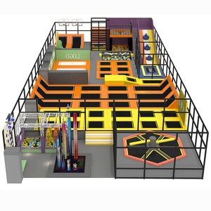 Trampoline Commercial, Équipement de Parcs de Trampolines Intérieurs, Parc de Trampolines Bungee pour Enfants et Adultes - Product Image 3