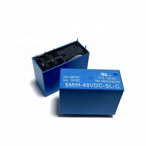 Relés Subminiatura de Alta Potencia Serie SMIH - 5VDC-SL-C 12VDC-SL-A 24VDC-SL-A 16A 250V 6/8 pines - Product Image 1