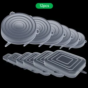 Kitchen Stretch Lid Cover Keep Food Fresh Silicone Storage Cover