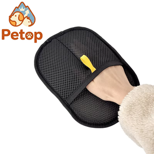 Guante electrostático moderno y ecológico Petop para eliminar el pelo de mascotas de la ropa y los muebles, reutilizable, diseño de malla para eliminar el pelo de perros y gatos. - Product Image 1