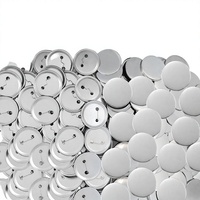 300 Set Perlengkapan Pembuat Tombol 32mm/1.25 Lengkap DIY Tombol Kustom Badge Penutup Resin Bagian Belakang Film Transparan Pembuat Pin Badge