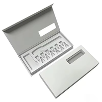 Boîte en carton personnalisée avec logo, boîte d'emballage pour stylo et flacon, étui de rangement écologique pour stylos, aiguilles et cartouches, flacon de 3 ml et 10 ml