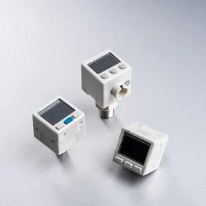 Interruptor electrónico de presión de aire ajustable, ISE30A-01-N-L, LCD, inteligente, de alta precisión, Digital