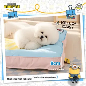 <strong>Minions</strong> All-Season Eco-Friendly Cooling <strong>Dog</strong> Bed Waterproof Solid Pattern Mat for Medium Large <strong>Dogs</strong> Winter Friendly Pet Beds - Product Image 1