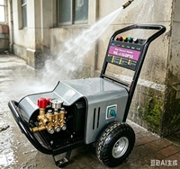 WEITE 1514C 4KW 380V Nouvelle Nettoyeuse Haute Pression Professionnelle 10.7LPM 200Bar 2900PSI Eau Froide pour Usage Commercial et Lavage de Voitures