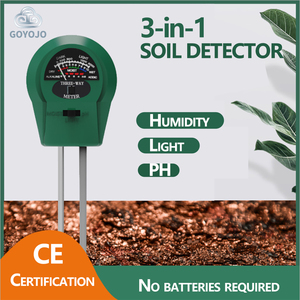 Detector de pH del Suelo, Medidor de Suelo 3 en 1, Tipo Puntero de Cabeza Redonda - Product Image 4