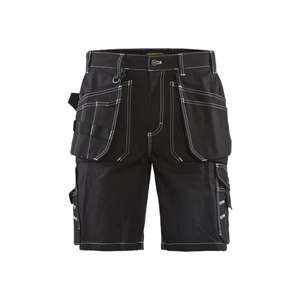 BLAKLADER - 153413709900C60 Short Noir-EAN 7330509168066 PANTALON DE TRAVAIL SHORTS DE TRAVAIL - Product Image 1