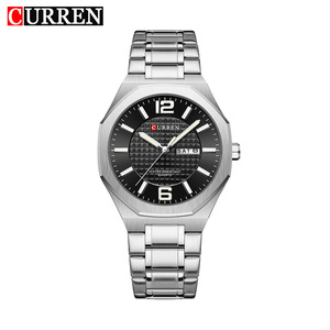Reloj de Hombre 8476, Superventas, Caja de Acero Inoxidable, Cristal de Cuarzo, Deportivo, Resistente al Agua, Diseño Casual y de Negocios - Product Image 1