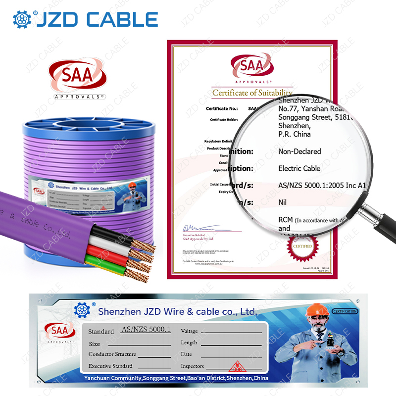 JZD Australian Standard SAA TPS Flat