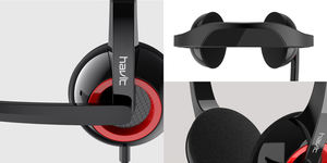 Havit-<span class=keywords><strong>auriculares</strong></span> H202D para ordenador, audífonos estéreo con micrófono para Pc de Guangzhou - Product Image 6