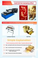 Pengiriman Cepat Printer UV Flatbed 60*90cm Printer Digital UV untuk Cangkir Plastik, Casing Ponsel, Sepatu Eva, Logam, Printer UV Ukuran A1