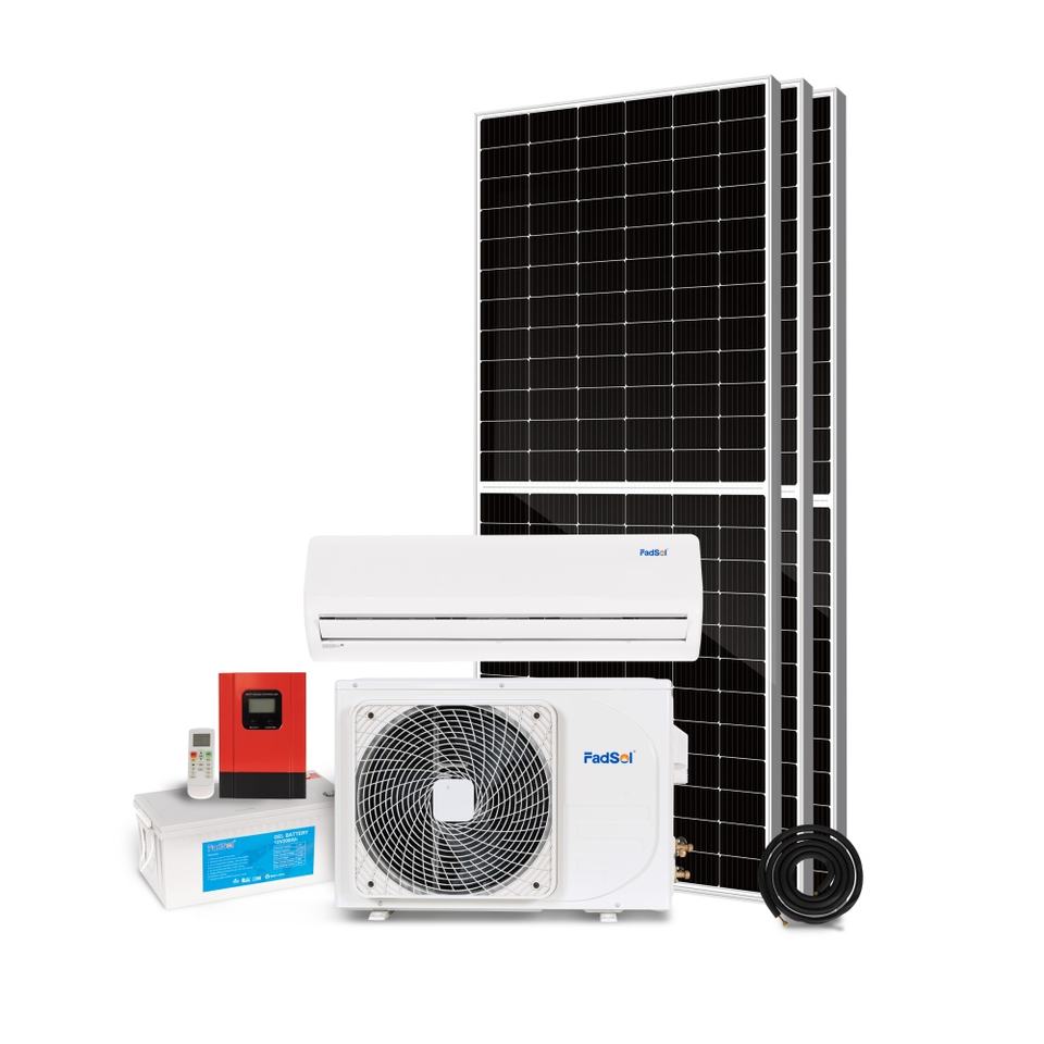 Off Grid Mini Split Room Split Wall Mounted Off Grid Solar Powered Air Conditioners DC48V ...