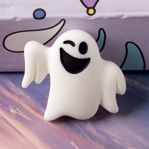 Accesorios DIY de resina para decoración de teléfonos, accesorios para el cabello y colgantes con diseños de calabaza de Halloween, <span class=keywords><strong>fantasma</strong></span> y sombrero mágico - Product Image 6