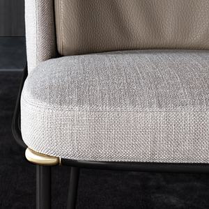 आधुनिक होटल धातु ब्लैक फ्रेम डाइनिंग चेयर डाइनिंग रूम लिविंग रूम लिविंग रूम के लिए फर्नीचर - Product Image 2