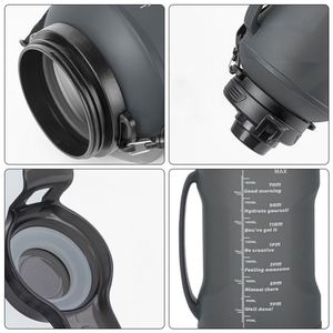 Nouvelle conception de bouteille d'eau en silicone pliable, réutilisable, portable et pliable pour les voyages - Product Image 2