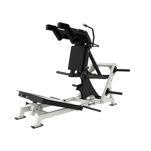 Máquina de Ejercicios de Piernas con Peso para Gimnasio, Equipo de Entrenamiento de Fuerza Comercial, Máquina de Sentadillas con Barra/Hack Squat - Product Image 1