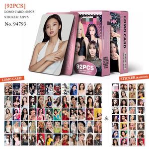 การ์ดโลโม่ฉลองครบรอบ 10 ปี BL 92 ชิ้น/กล่อง, การ์ดของขวัญส่วนตัวของโรส <span class=keywords><strong>เจน</strong></span><span class=keywords><strong>นี่</strong></span> <span class=keywords><strong>ลิ</strong></span><span class=keywords><strong>ซ่า</strong></span> จีซู, ชุดสะสมสติกเกอร์และการ์ดอวยพร - Product Image 1