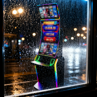Machine de jeu à écran incurvé 43 pouces avec support TITO pour salles de jeux d'adresse en Asie du Sud-Est – Idéale pour le jeu professionnel