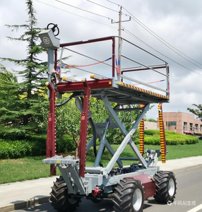 Plateforme autopropulsée Zoomye haute productivité avec pneus ultra larges et longue durée <span class=keywords><strong>de</strong></span> vie pour vergers <span class=keywords><strong>de</strong></span> pommes, poires et pêches - Product Image 3